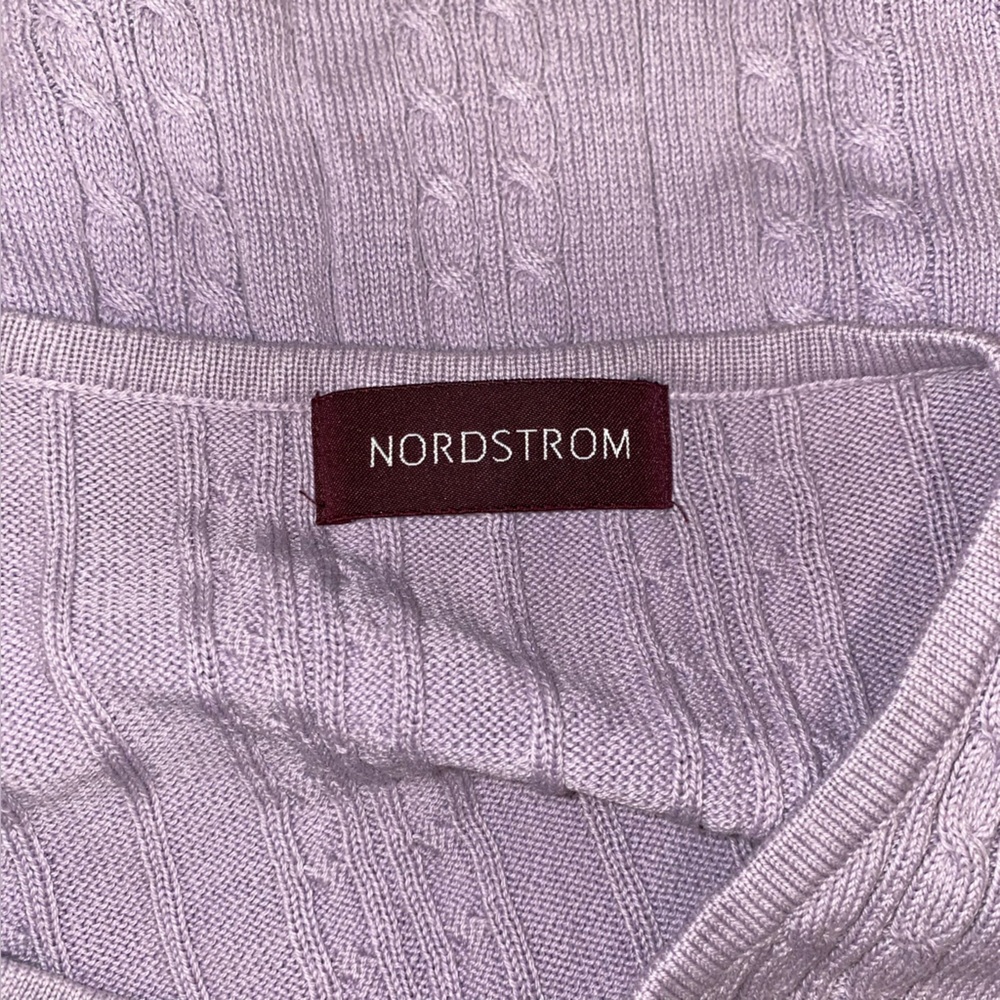 Nordstrom Lavender Knit Cardigan and Top Set - Picture 6 of 6